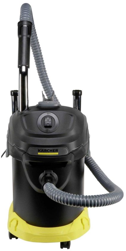 Kärcher AD 4 As- en Droogzuiger - 600 W - 17 Liter - Vlamvertragend - ReBoost Filterreiniging - Wendbaar met wielen