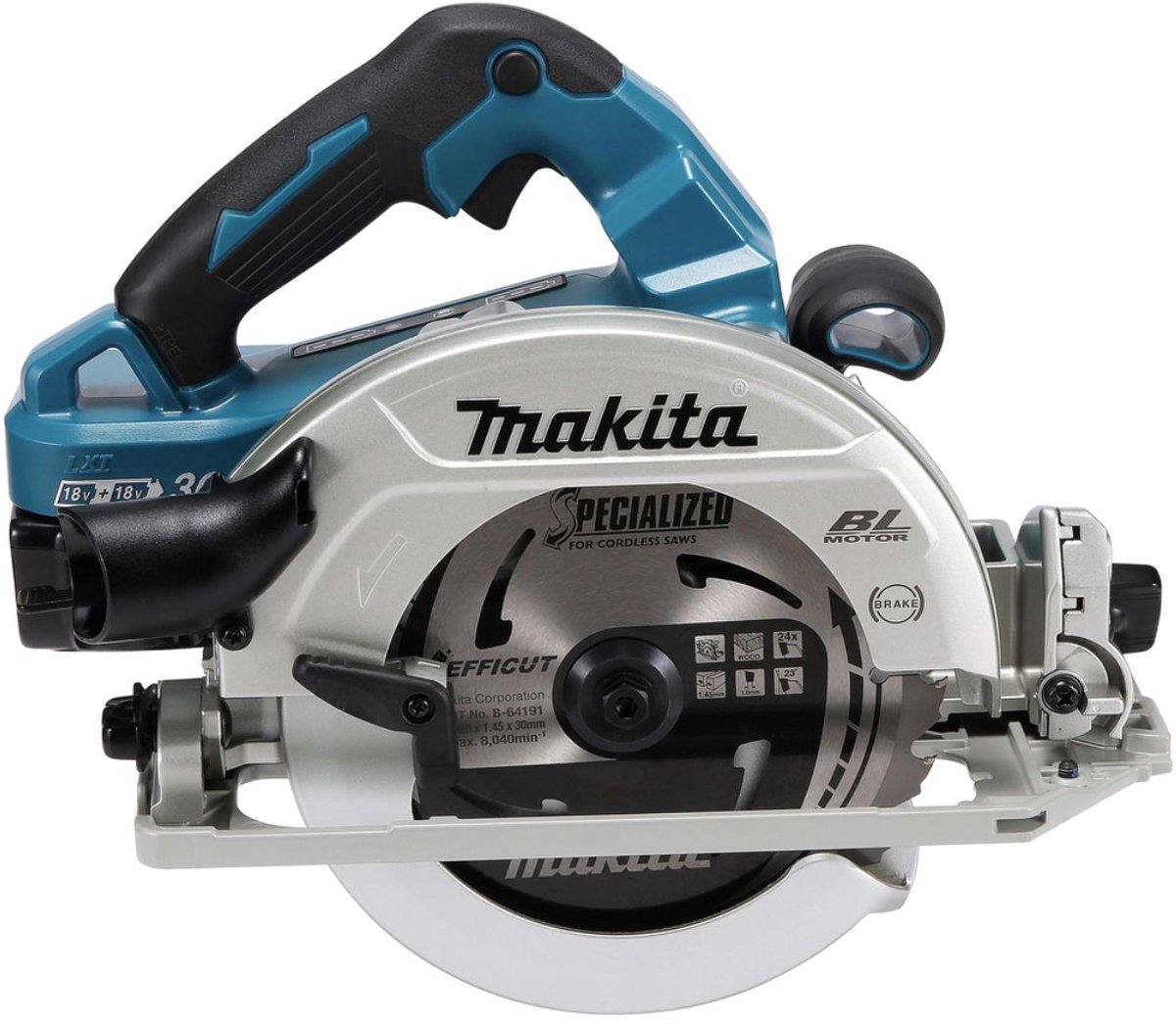Makita Akku-Handkreissäge LXT 18 V x 2 • 6.000 U/min • 190 mm
