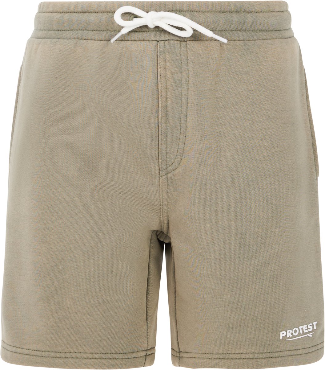 Protest Prtclints Jr – Korte broek Jongens – Joggingbroek – Tailleband elastiek Grijs