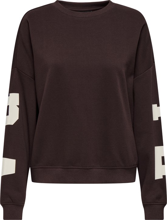 ONLY - ONLSWEAT L/S BACK/SLEEVE PRINT SWT Dames Trui