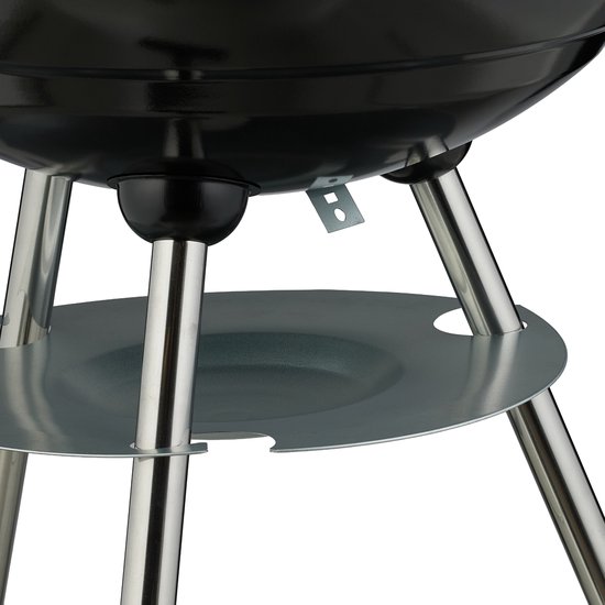 kogelbarbecue Ø 44 cm - met wielen - deksel - luchtrooster - asvanger van Merkloos — afbeelding 3