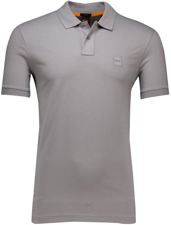 Hugo Boss poloshirt korte mouw grijs