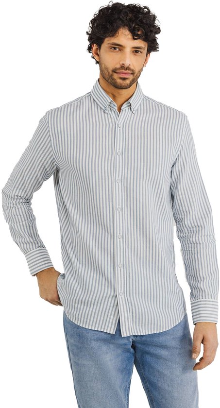 State of Art casual overhemd blauw