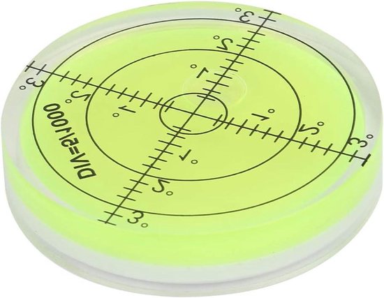 3 Stks Circulaire Bubble Level Gemarkeerd Ronde Bubble Niveaus 32mm
