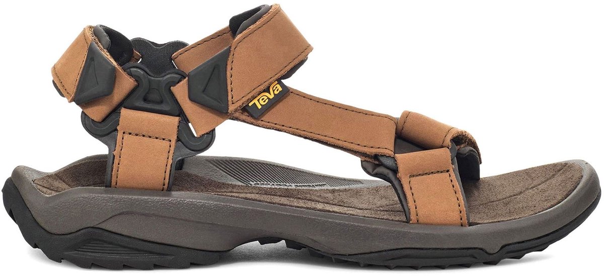 Teva M TERRA FI LITE Leren - Heren Sandalen - Bruin - Maat 40.5 op Prijzenvolger.com