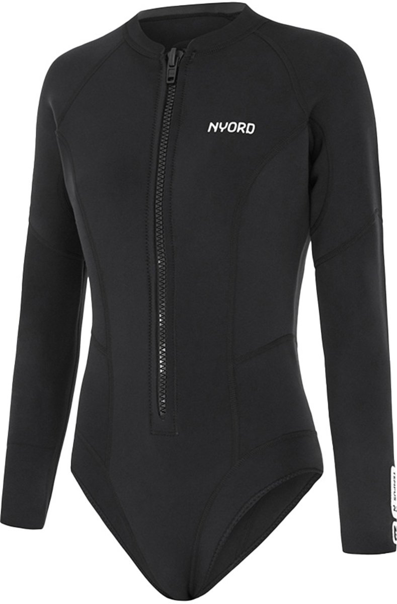 2025 Nyord Dames Tempus 2/2mm Lange Mouwen Voorkant Ritssluiting Hi Le