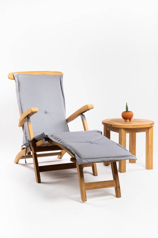 AXI Costa Deckchair Ligstoel Teak met kussen | A090.090.00