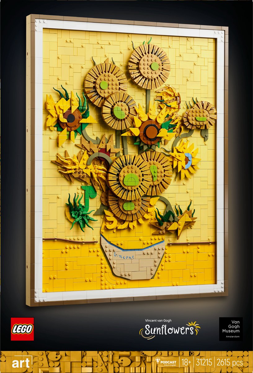 LEGO - Vincent van Gogh Zonnebloemen - Zonnebloemen - 31215 — afbeelding 12