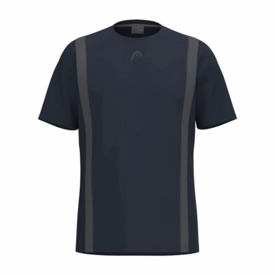 Foto: Head racket club 25 tech t shirt met korte mouwen blauw m man