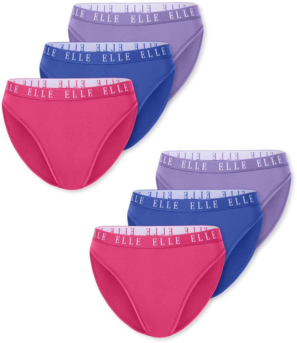 ELLE Slip High Leg - ELLE LOGO