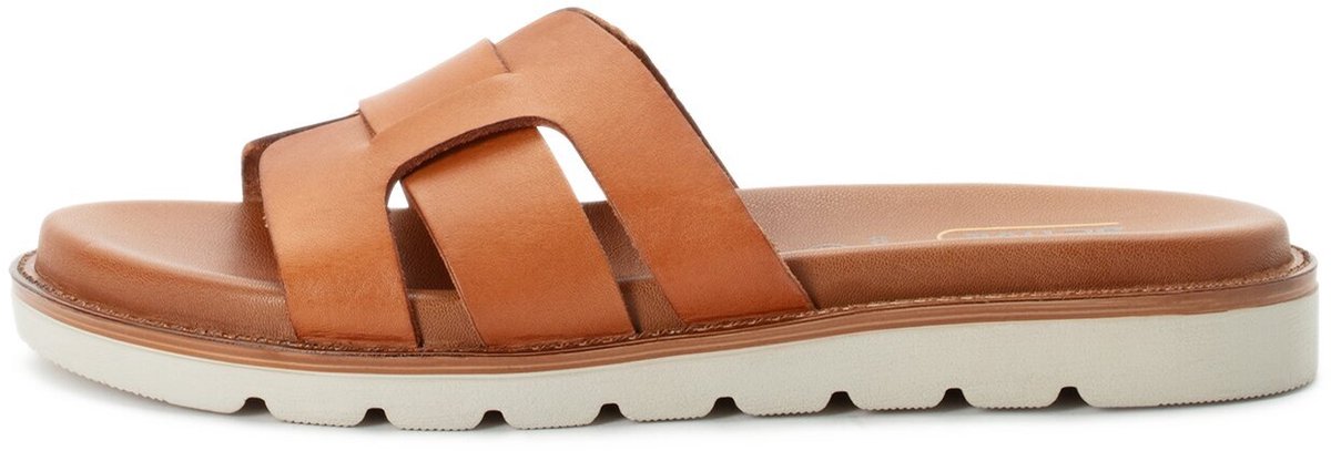 camel active Sandalen gemaakt van leer - Maat - Bruinwomenswear-41
