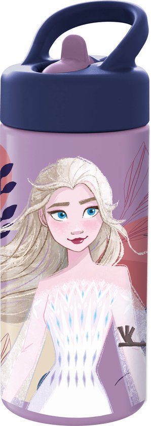 Disney Frozen Drinkfles, Elsa - 410 ml - Polypropyleen