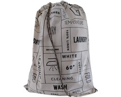 Bluvardi Katoenen waszak -Heavy Duty - met trekkoord - express cleaning XXL