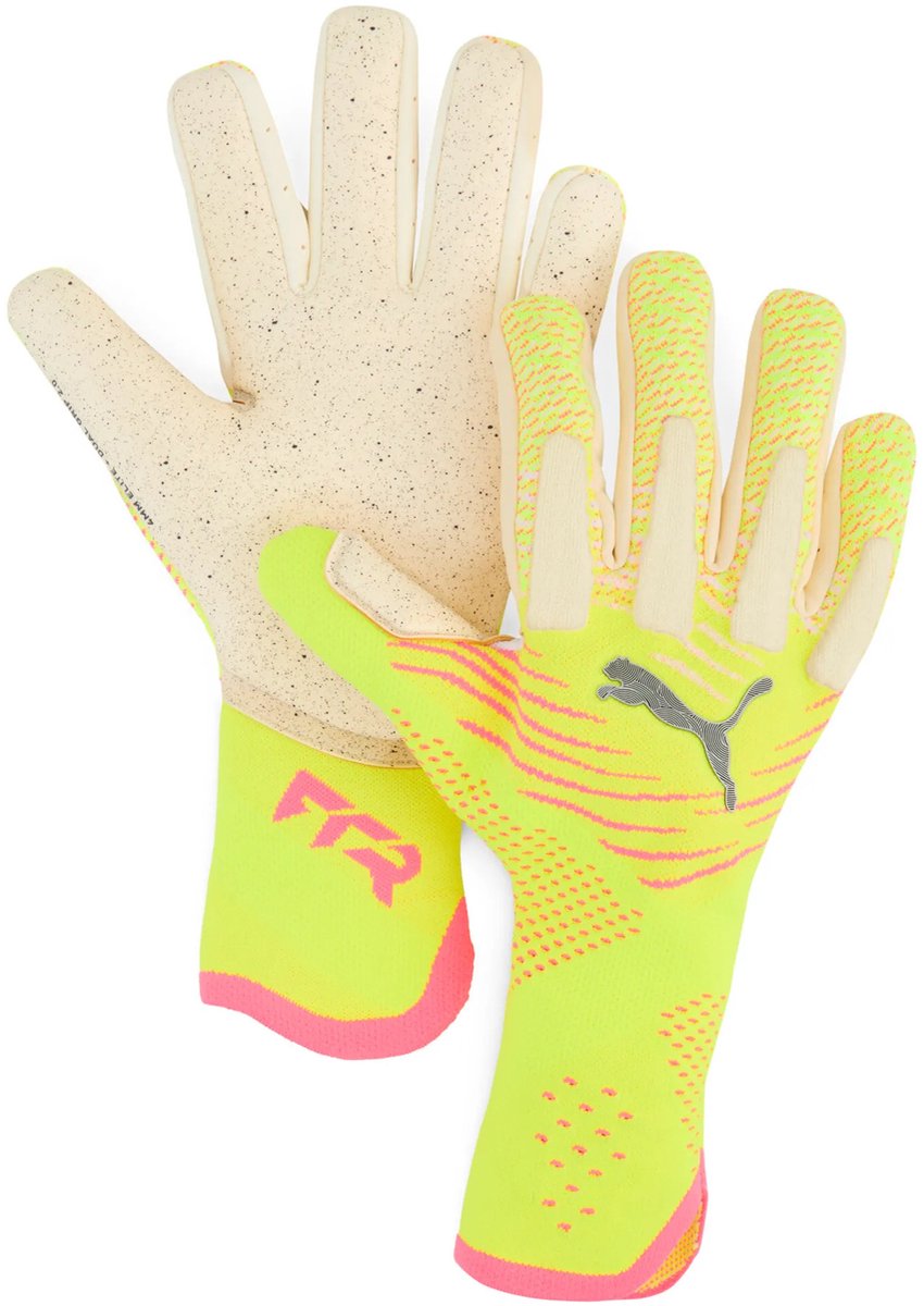 Puma Future Ultimate NC Yellow Alert Keepershandschoenen - Maat 8.5