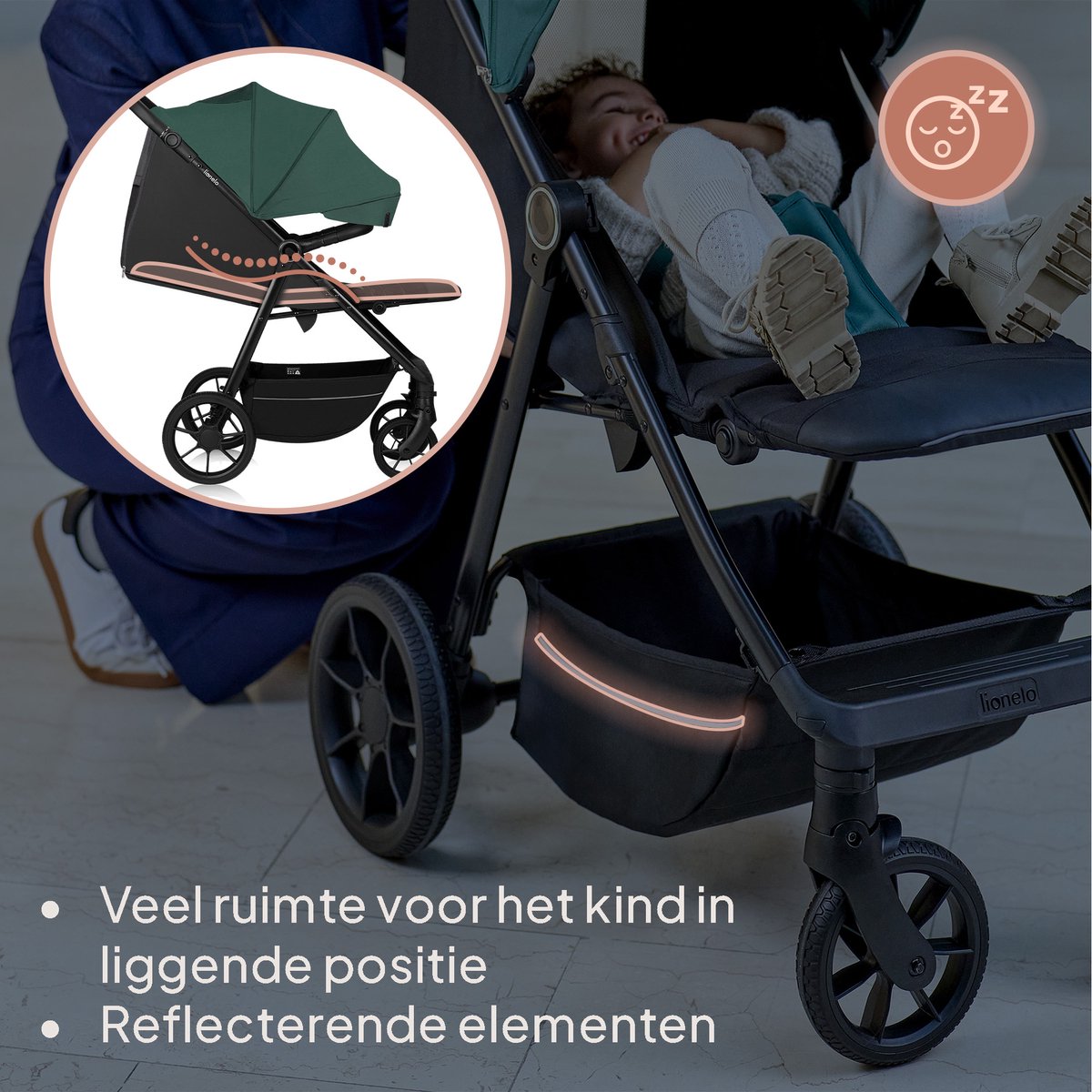 Lionelo Lionelo Mira Wandelwagen - afbeelding 3