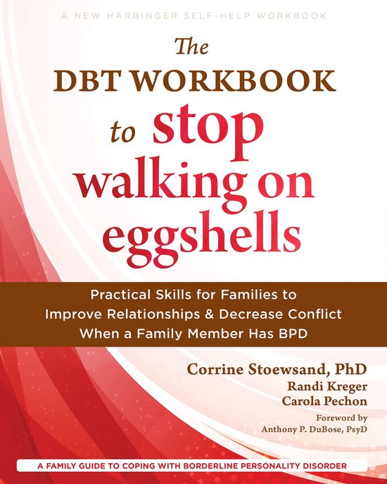 The DBT Workbook to Stop Walking on Eggshells - cover