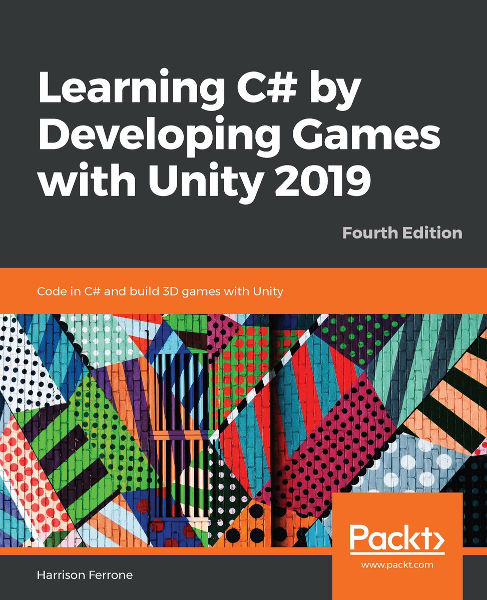 Omslag van Learning C# by Developing Games with Unity 2019