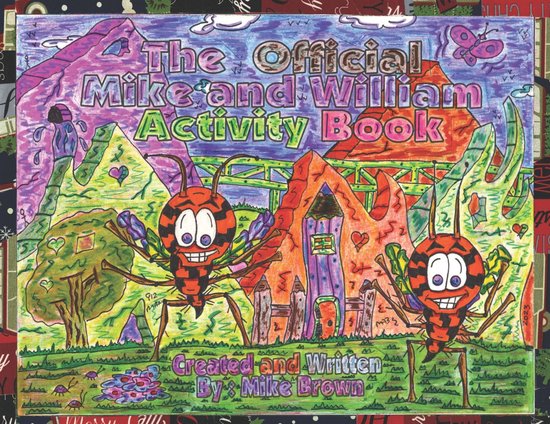The Official Mike and William Activity Book - cover
