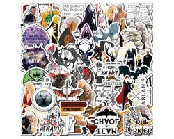 Fantasy Stickers - Throne of Glass Esthetiek