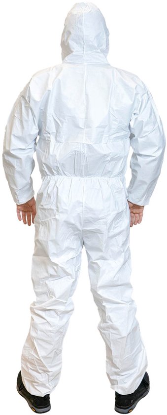 Combinaison jetable CROP avec capuche - L