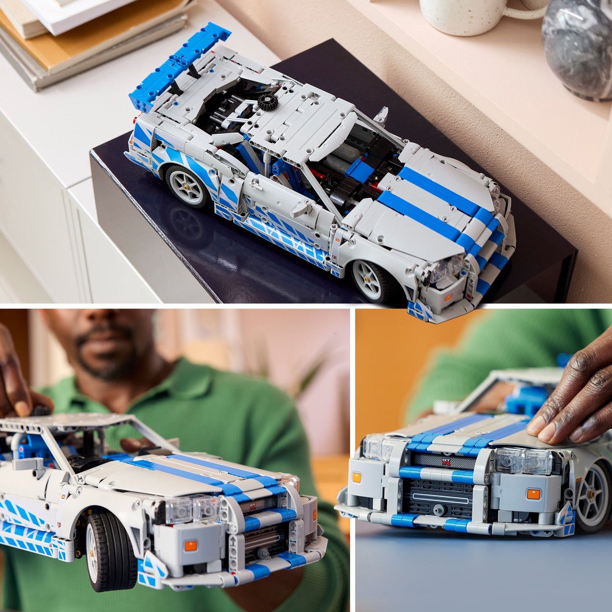 LEGO® Technic 2 Fast 2 Furious Nissan Skyline GT-R (R34) Auto - 42210 — afbeelding 21