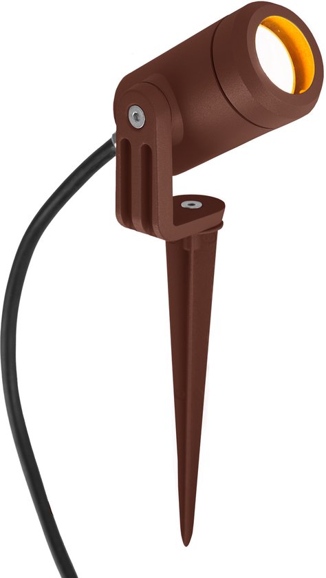 KS Verlichting LED Grondspot LED-Spike Corten Compact GU10