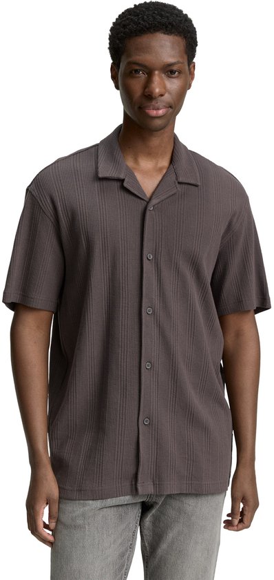 Tom Tailor Overhemd Overhemd Met Structuur 1046390xx12 11587 Mannen Maat - M
