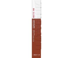 Maybelline New York - SuperStay Matte Ink Lipstick - 75 Fighter - Bruin - Matte, Langhoudende Lippenstift - 5 ml