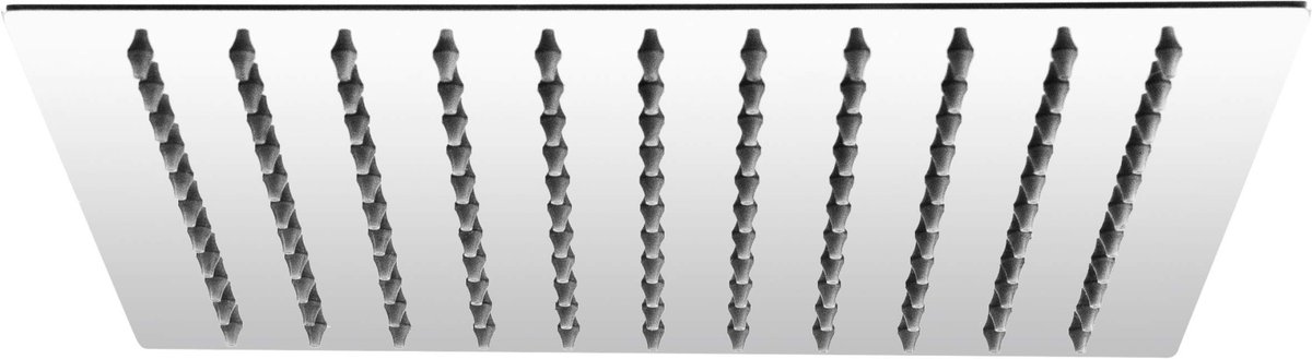 Cornat hoofddouche "Slim Neo" - 250 x 250 mm kopmaat - 1 straalsoort - met kogelgewricht & antikalksproeiers - extra slank design - RVS / douchekop / regendouche / douchekop / TECBW3406