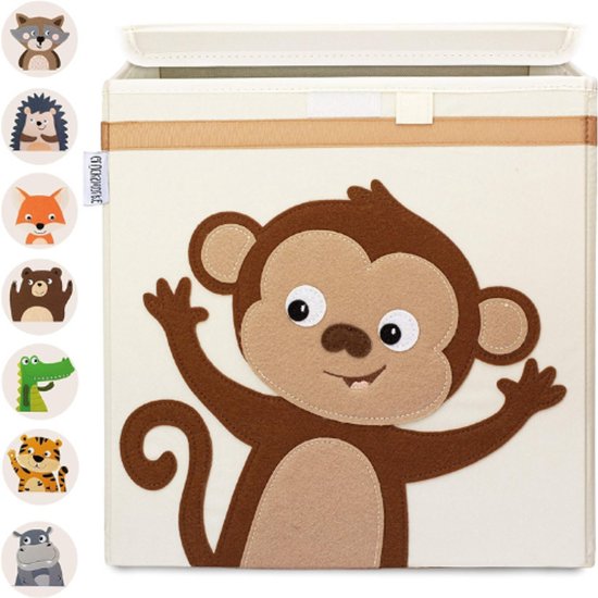 leomark Speelgoedkist van hout op wielen, 71 cm x 40,5 cm x 45 cm (b x d x h), opbergdoos met deksel, slaapkamermeubels, kinderkist comfortabel kussen, wit