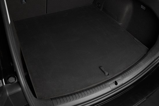 Tapis de coffre en caoutchouc Duogrip sur mesure pour Volkswagen T-Roc 2017 - présent - Version: plancher de chargement bas