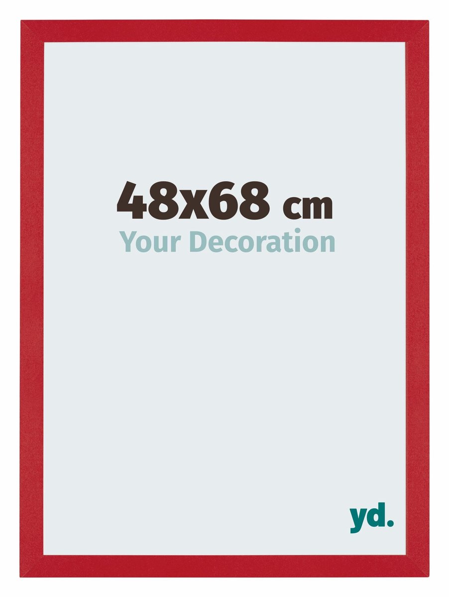 yd. Your Decoration - Fotolijst 48x68 cm - MDF - Rood - Mura