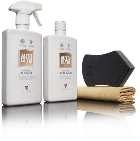 Autoglym leather clean & protect complete kit