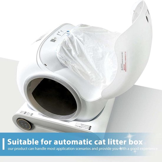 RMAN 60 stuks Kattenbakzakken XXL met draaggreep 90 x 50 cm grote RMAN 60 stuks Kattenbakzakken XXL met draaggreep 90 x 50 cm grote