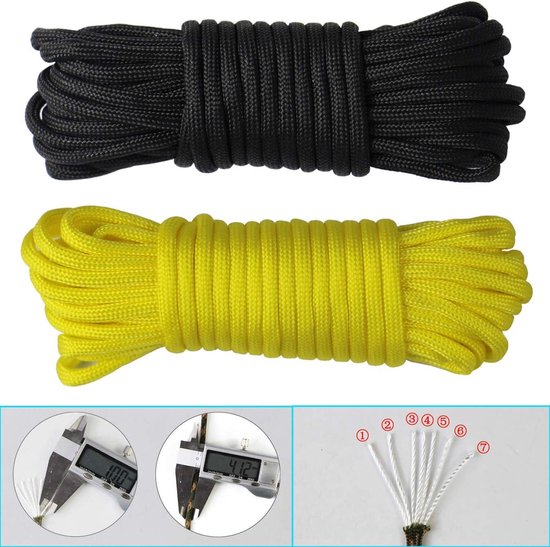 4 stuks roestvrijstalen katrollen en 4 stuks M4 roestvrijstalen karabijnhaken, 15 mm schakelkatrol, 360 graden katrol voor touwen, draagvermogen 35 kg, voor het trekken van