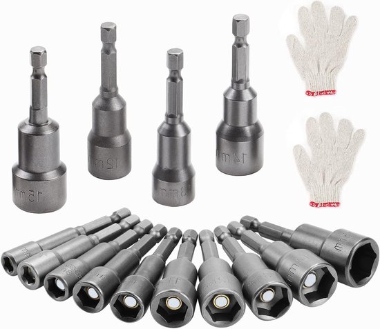 10 Stuks Dopsleutelset Magneten Zeskantige Dopsleutel 6 15 Mm 10 Stuks Dopsleutelset Magneten Zeskantige Dopsleutel 6 15 Mm