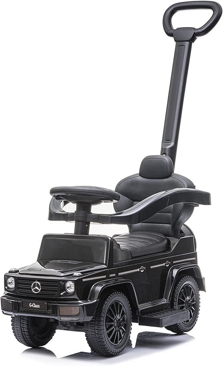 Loopauto voor Kinderen vanaf 12 Maanden - Duwauto met Stuur en Geluid, Kunststof Stoel en Wielen