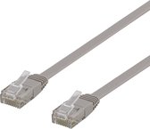 Deltaco TP-67-FL, 7 m, Cat6, U/UTP (UTP), RJ-45, RJ-45
