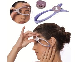 Zelf epileren - touw - makkelijk - wenkbrauwen