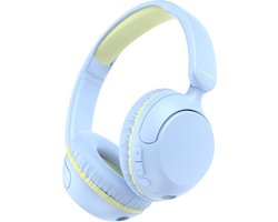 Xssive WKH02 Koptelefoon Kinderen - Bluetooth 5.4 - Kinder Koptelefoon Draadloos, Microfoon & Volumebegrenzing - Vanaf 2 jaar - Verstelbaar - Blauw