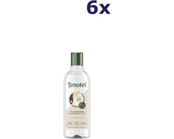 6x Timotei Shampoo - 300ml - met kokosolie 2in1