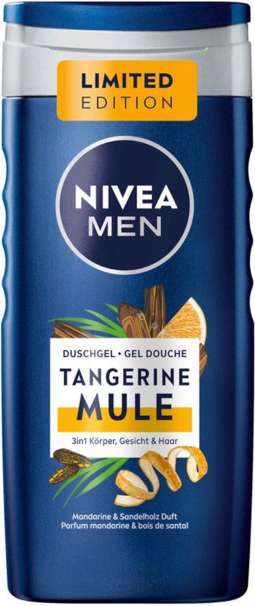 Goedkoopste Nivea douchegel Men 250ml Tangerine Mule