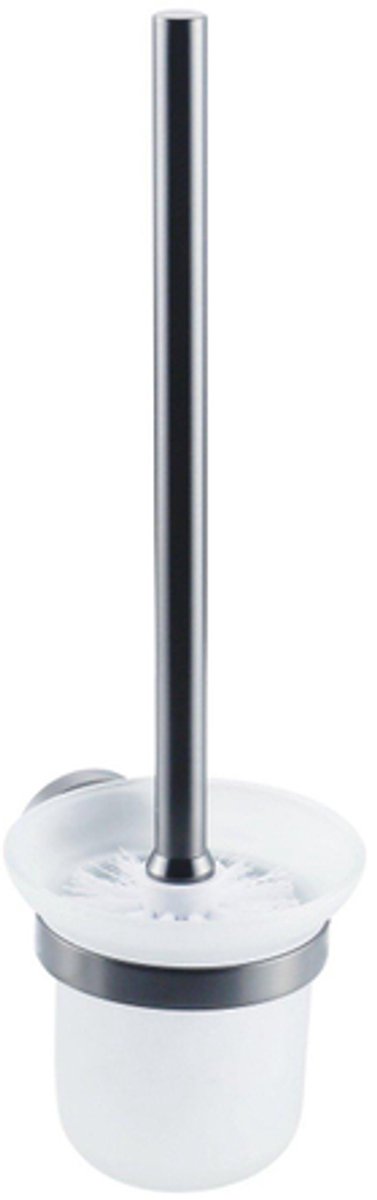 FugaFlow Eccelente Acces Toiletborstelhouder - rond - gunmetal PVD