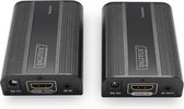 Digitus DS-55204 Extender (verlenging) HDMI, Infrarood via netwerkkabel RJ45 60 m