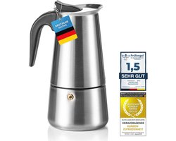 Roestvrijstalen espressopot voor 4 kopjes - Hoogwaardige koffiezetapparaat