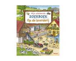 Omslag van Deltas - Mijn Allereerste Zoekboek Op De Boerderij - Vanaf 3 Jaar
