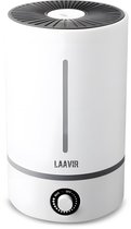 Laavir® 6L Luchtbevochtiger – Makkelijk bij te vullen via bovenkant – Stil – LED – Voor Slaapkamer & Baby