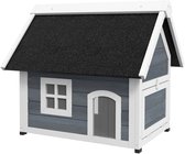 Kattenhuis voor buiten - Kattenhok - Kattenmand - 77x57,5x68cm
