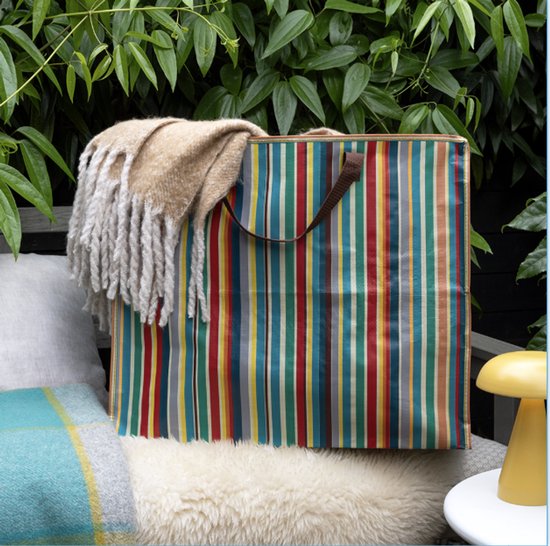 Rex London Retro 70s Stripe - XXL tas / Jumbo Shopper