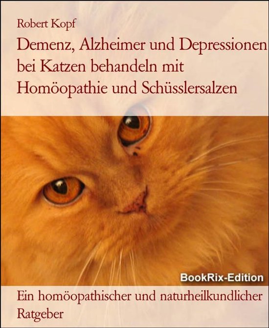 Demenz, Alzheimer und Depressionen bei Katzen behandeln mit  ... - cover